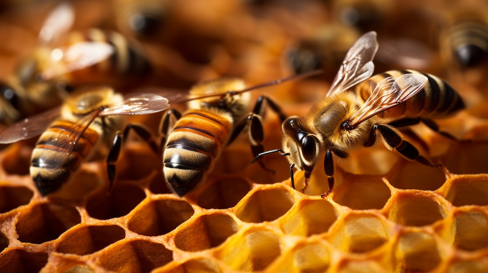 Detectan PFOS en miel y alertan que pone en riesgo la salud de las abejas y la producción alimentaria