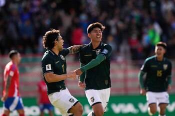 Miguel Terceros, de la selección