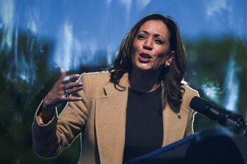Kamala Harris, vicepresidenta de EEUU