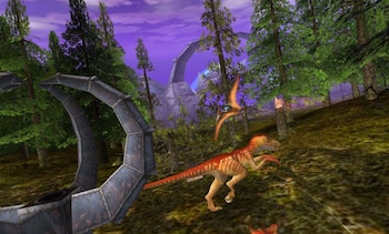 Nanosaur es otro de los juegos que venían preinstalados en iMac 2000. (Pangea Software)
