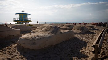 Parte de la instalación temporaria