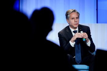 Antony Blinken se reunió este