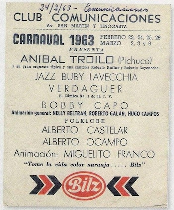 El anuncio de 1963 de