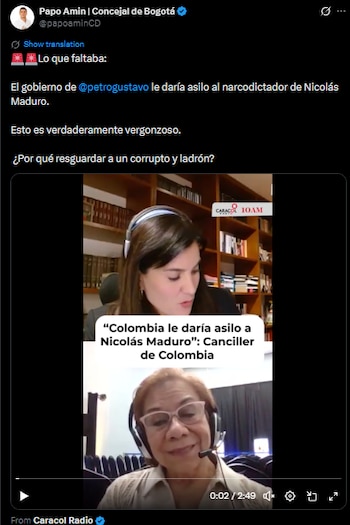 Papo Amín llamó "vergonzoso" propuesta