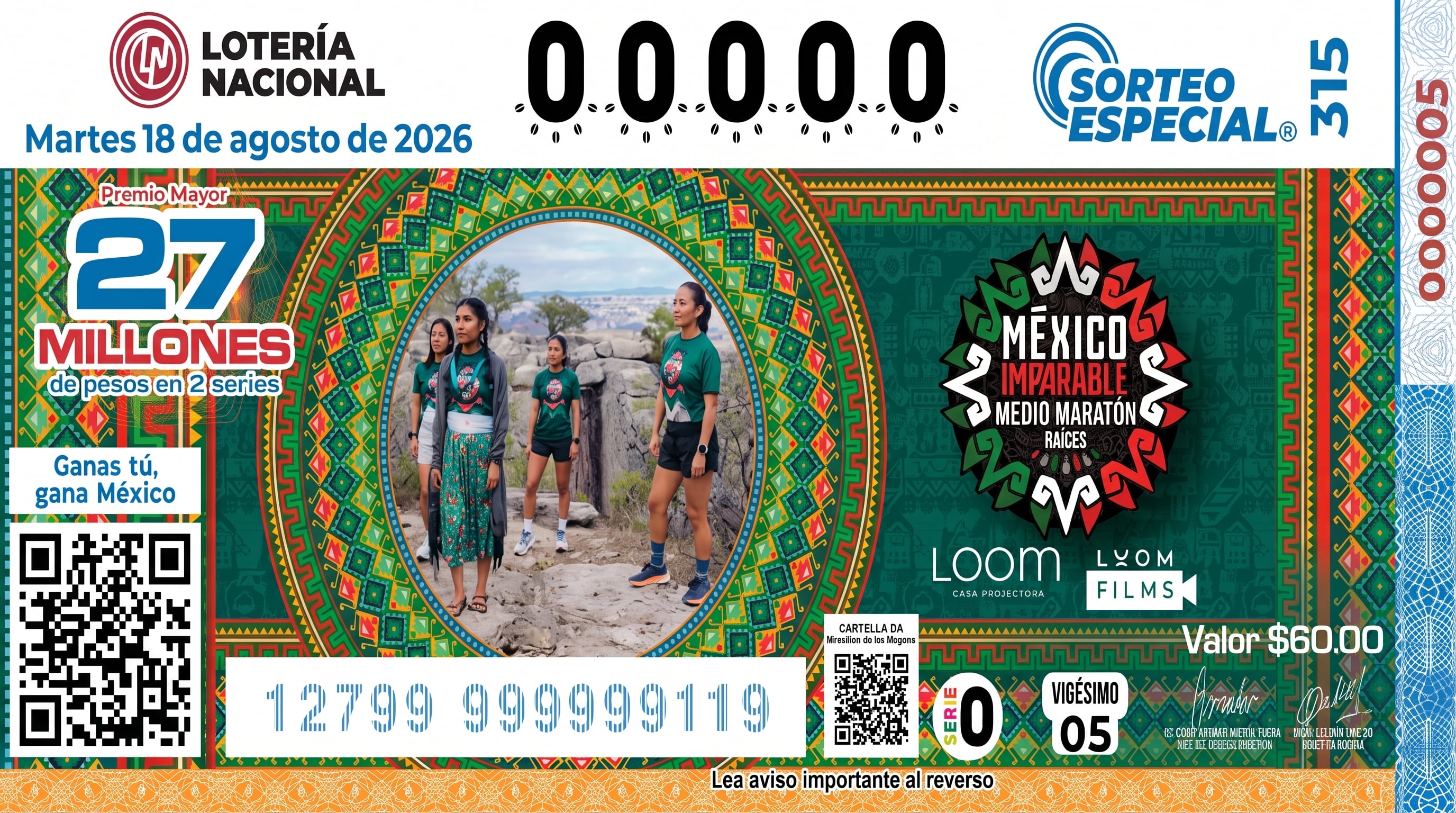 Lotería Nacional.