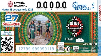 Sorteo Especial 315: Resultados martes 18 de agosto del 2026 de la Lotería Nacional
