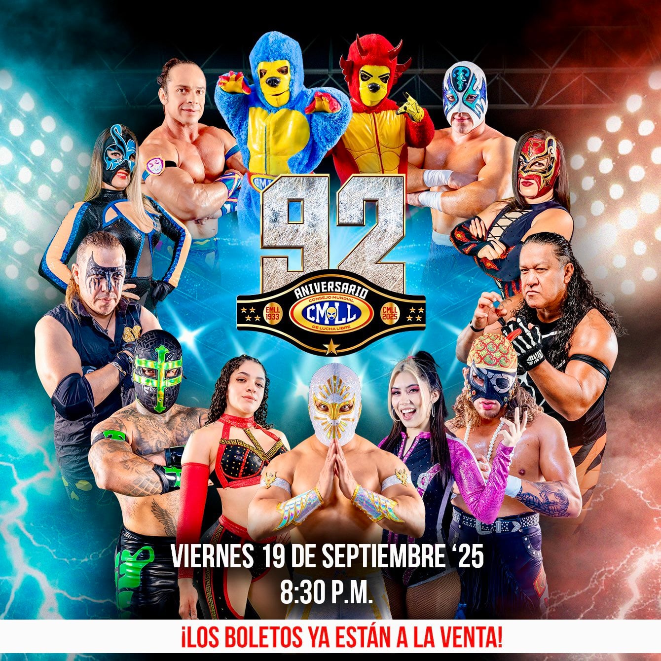 Los aficionados esperan combates de alto calibre, entre ellos posibles duelos de apuestas o cruces internacionales. (Cortesía CMLL)