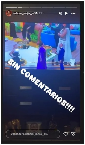 Un enigmático “sin comentarios” publicado