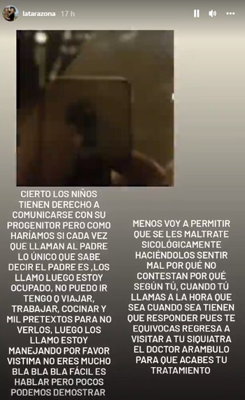 Karla Tarazona responde a Leonard