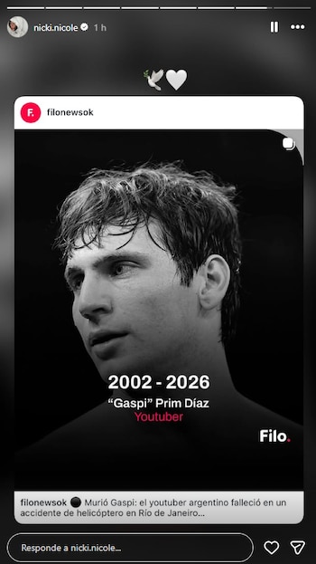 El choque de helicópteros en Río de Janeiro también causó la muerte de Gaspar “Gaspi” Prim Díaz y del cantante estadounidense Oliver Tree