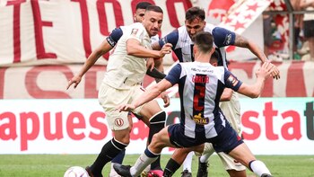 Alianza Lima vs Universitario de Deportes durante el clásico que se disputó en la fecha 5 del Torneo Apertura. (Liga1)
