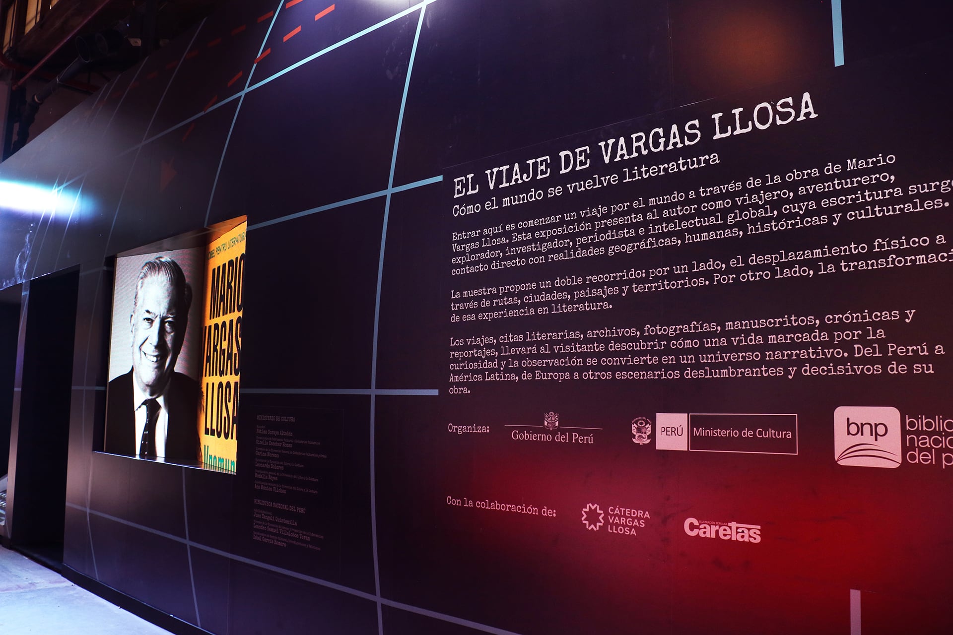 Vargas Llosa dedicó toda su vida a inventar otros mundos (Prensa delegación de Perú)