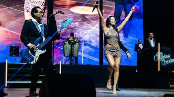Los Ángeles Azules hacen bailar a Buenos Aires: “Vayas donde vayas la gente conoce algún tema nuestro”