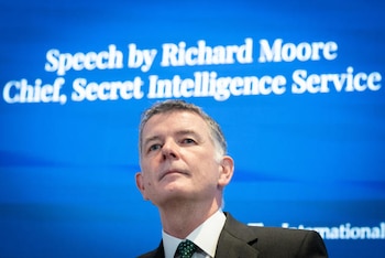 El jefe del MI6, Richard