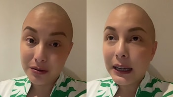 Natalia Salas rompió en llanto