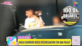 Paolo Guerrero habría intentado reconquistar a Ana Paula con lujoso Porsche de 100 mil dólares