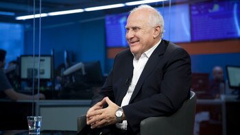 Miguel Lifschitz en los estudios