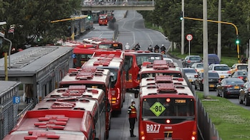 Carril exclusivo de Transmilenio en la Autopista con Calle 100 será cerrado durante un mes