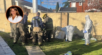 El cuerpo de la mujer fue encontrado en el patio de su casa, tras la confesión de su hijo