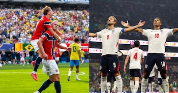 Dónde ver Noruega vs Inglaterra: canal TV del partido por cuartos de final del Mundial 2026.