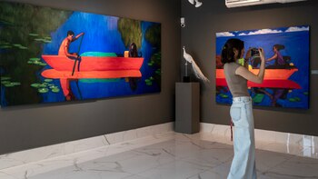 El agua protagoniza el arte