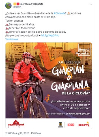 Requisitos para ser guardián o