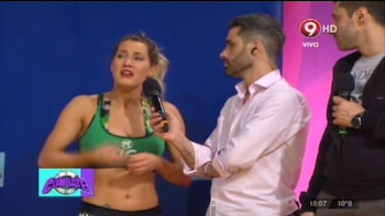 Mica Viciconte comenzó a participar