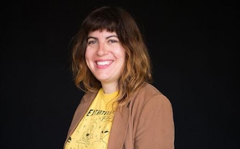 La española Laura Fernández, tras