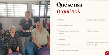 Gimnasio para adultos mayores - Generacion silver