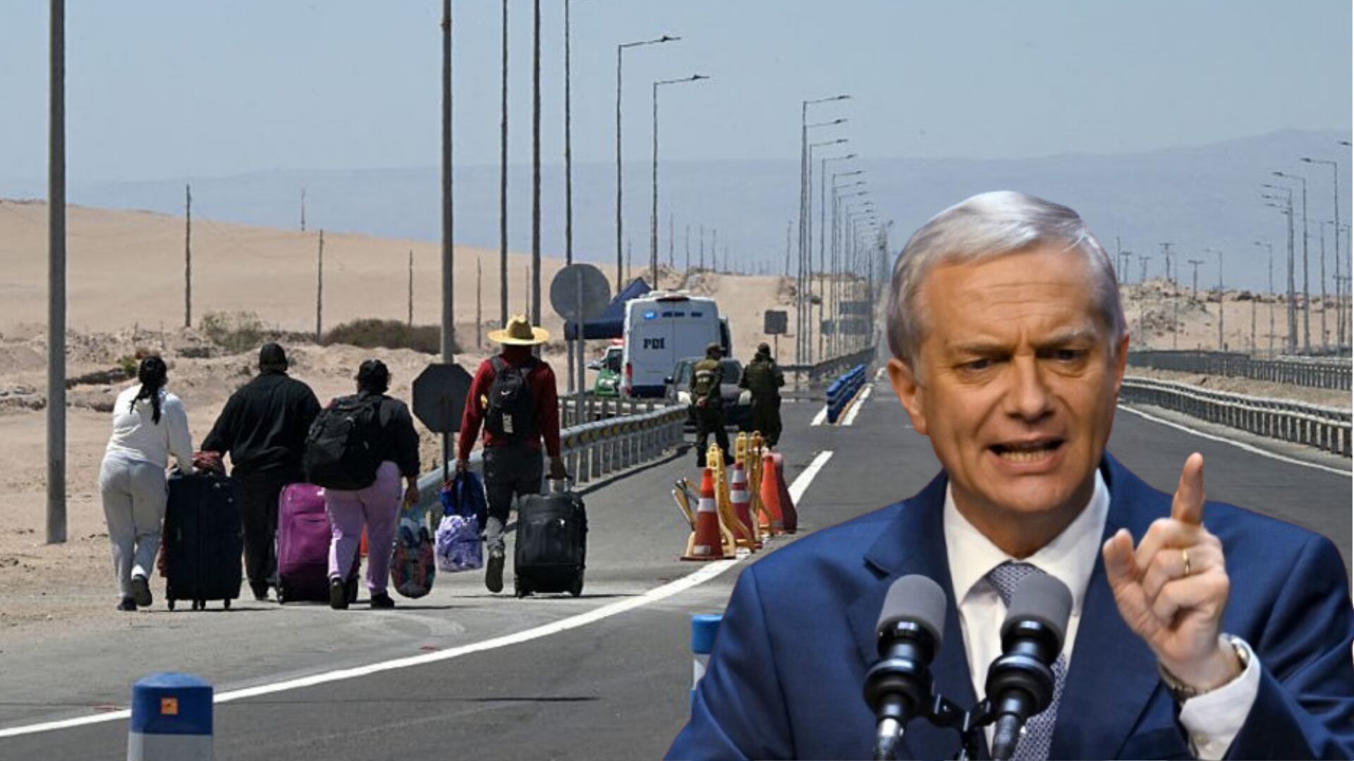 También respaldó la iniciativa de Kast de establecer un corredor humanitario para que los migrantes venezolanos vuelvan a su país.