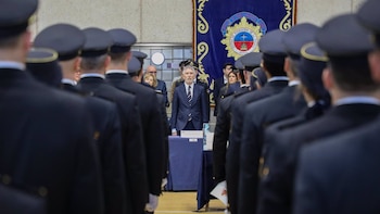 Los alumnos de la Policía