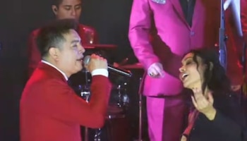Pamela Franco sorprende con Leonard León luego del matrimonio de Christian Domínguez y Karla Tarazona. Captura: TikTok.