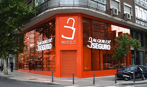 Oficina de la agencia inmobiliaria Alquiler Seguro (Alquiler Seguro en su página web)