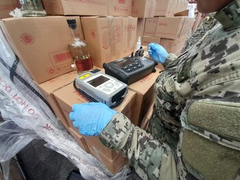 Las cinco toneladas de metanfetamina