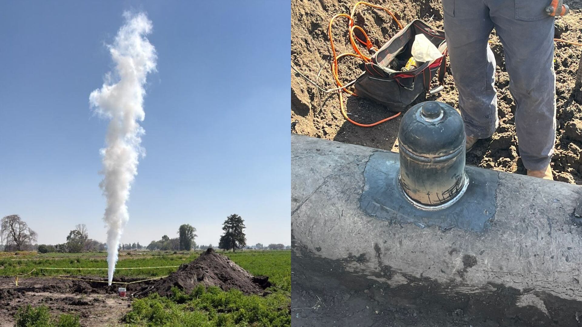 Las autoridades acudieron al sitio tras una denuncia ciudadana. Crédito: SSEM