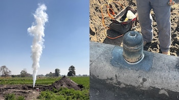 Personal de Pemex y fuerzas