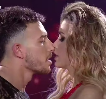 Milett Figueroa y su sensual baile con Martín Salwe, provocando los celos de Marcelo Tinelli