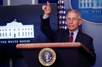El Dr. Anthony Fauci, director