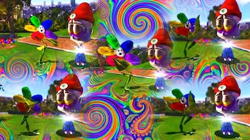 Vive sin drogas: desata furor en redes la remasterizan del icónico mensaje de la flor colorida que marcó a una generación