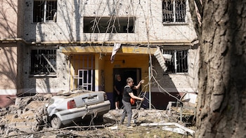 Al menos 19 heridos en un ataque de Rusia contra la ciudad de Kramatorsk