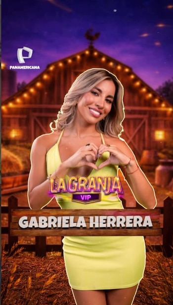 Gabriela Herrera fue anunciada en
