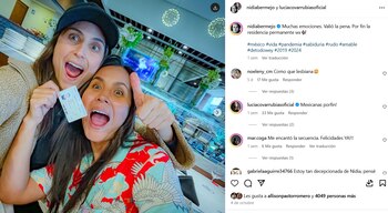 Publicación de Nidia Bermejo junto