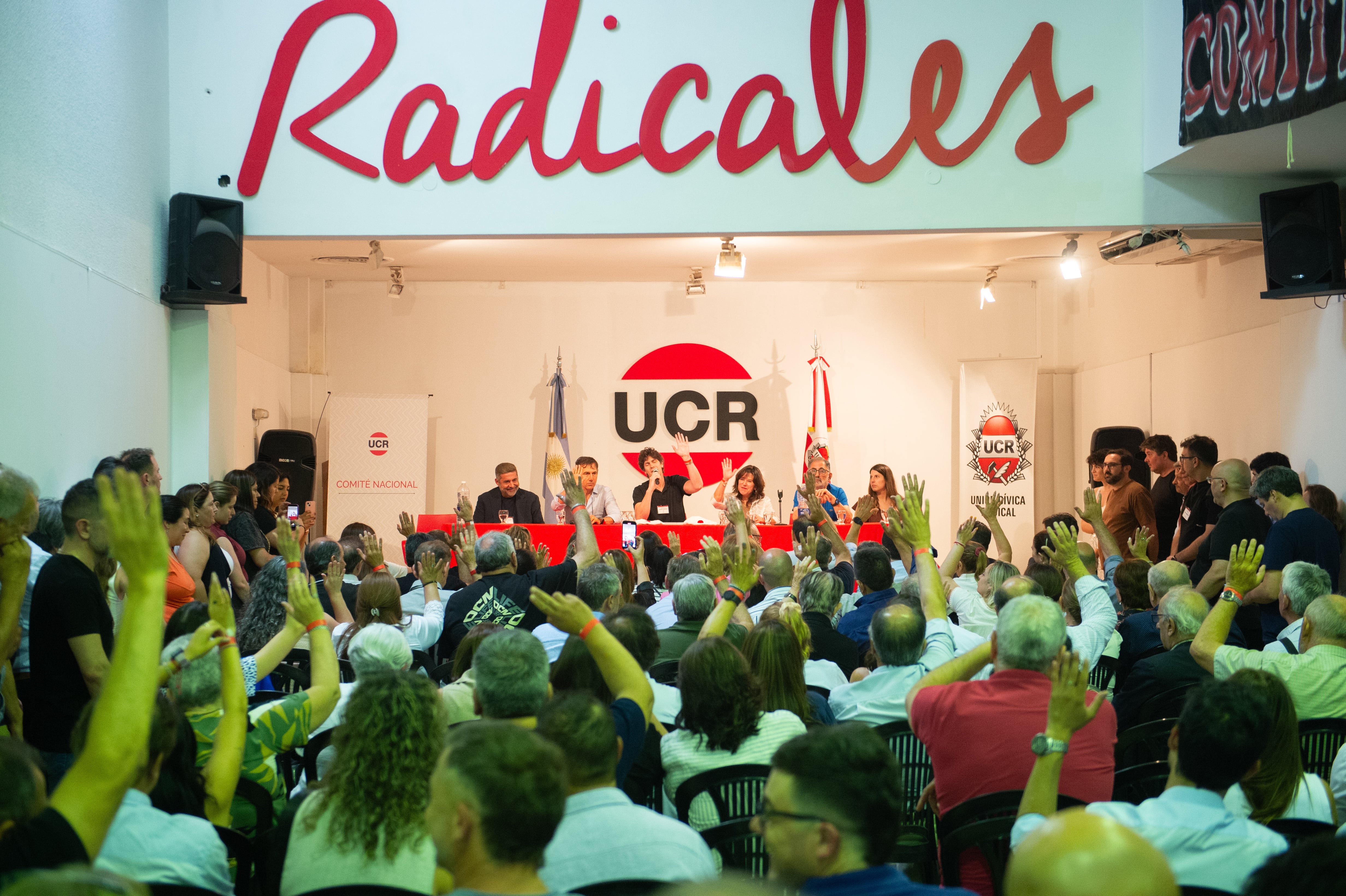 La UCR eligió a Leonel Chiarella como nuevo presidente (Jaime Olivos)