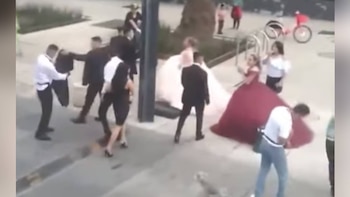 La trifulca casi arruina el