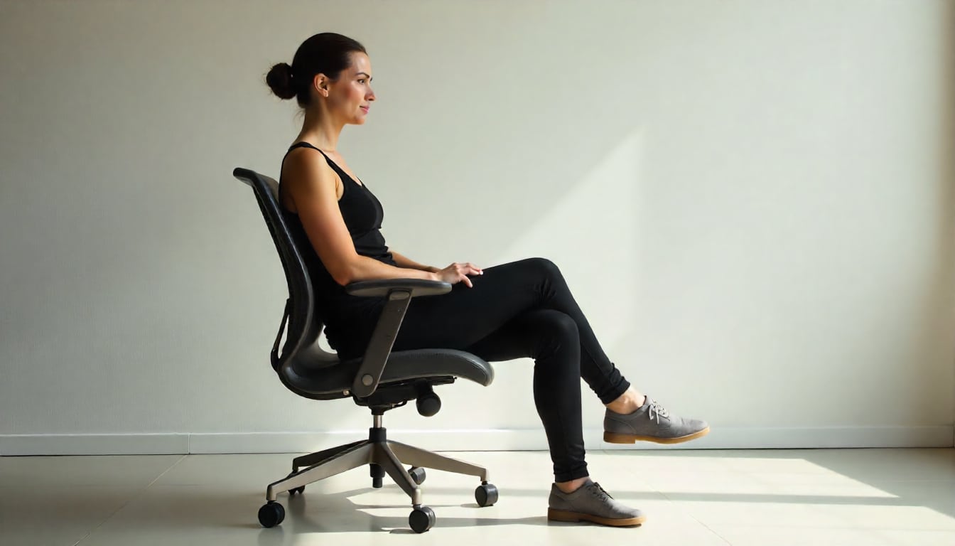 La técnica de salsa sentado ofrece una solución innovadora para aliviar el dolor lumbar sin levantarse de la silla (Imagen Ilustrativa Infobae)