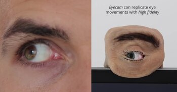 Eyecam replica los movimientos del