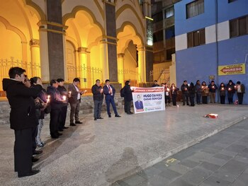 Realizaron vigilia para pedir la