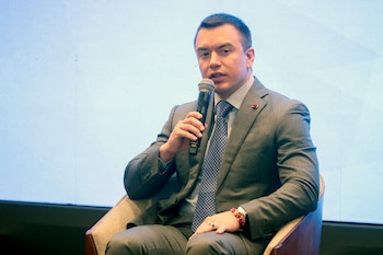 Foto de archivo del presidente de Ecuador, Daniel Noboa. EFE/José Jácome