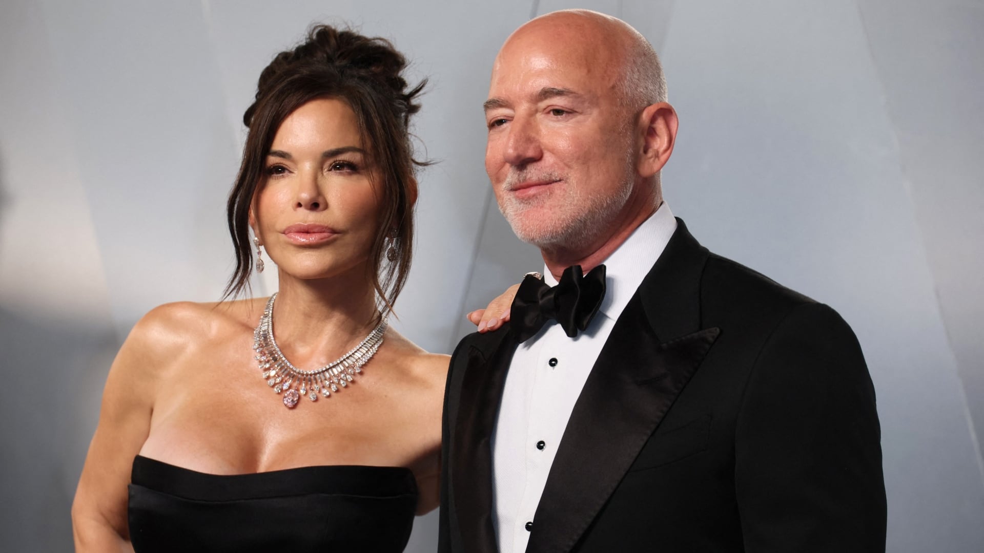 Lauren Sánchez se sinceró sobre tener un hijo con Jeff Bezos. (Reuters)