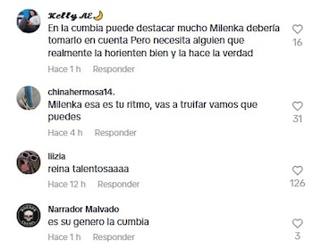 Milenka Nolasco sorprende cantando cumbia